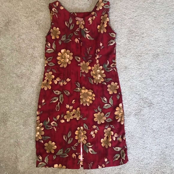 Izod washable silk dress size 6 - Picture 4 of 5